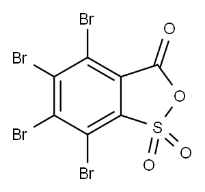 4,5,6,7-Tetrabromo-3H-2,1-benzoxathiol-3-one 1,1-dioxide(68460-01-5)